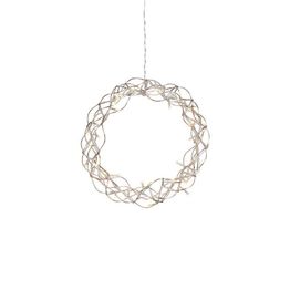 LED-valokoriste Markslöjd Aura seppele Ø 30 cm kupari