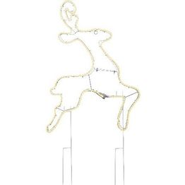 LED-valonauhasiluetti Star Trading Poro 95 cm IP44 valkoinen