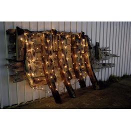 LED-valoverkko Markslöjd Chrissline Start IP44 2 x 1.7 m 100 valoa