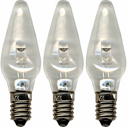 LED-varalamppu Star Trading E10 0,2W 10-55V Ø55x18mm 3 kpl