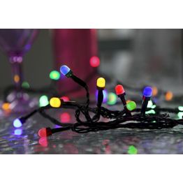 LED-värivaloketju Star Trading Cherry 400 cm IP44 40 valoa