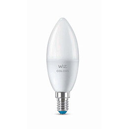 LED-älylamppu WiZ C37 Color, Wi-Fi, 4.9W, E14