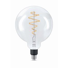 LED-älylamppu WiZ G200 Tunable White, Wi-Fi, 6.5W, E27, kirkas lasi