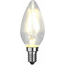 LED-kynttilälamppu Star Trading 352-07-1, Ø35x95mm, E14, kirkas, 1.5W, 2700K, 150lm