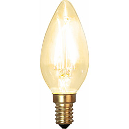 LED-kynttilälamppu Star Trading Soft Glow 353-01-1, Ø35x95mm, E14, kirkas, 1.5W, 2100K, 120lm