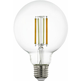 LED-Lamppu Eglo connect.z filamentti E27 G95 806lm 6W 2265K kirkas