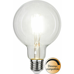 LED-lamppu Star Trading 352-46-3, Ø95x142mm, E27, kirkas, 4.2W, 4000K, 470lm