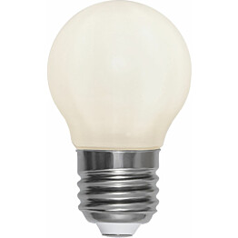 LED-lamppu Star Trading 375-23-1, Ø45x78mm, E27, opaali, 4.7W, 4000K, 470lm