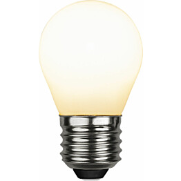 LED-lamppu Star Trading 375-25, Ø45x82mm, E27, opaali, 5.9W, 3000K, 806lm