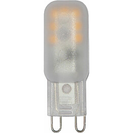 LED-lamppu Star Trading Halo-LED 344-40-5, 16x51x12mm, G9, 1W, 3000K, 92lm