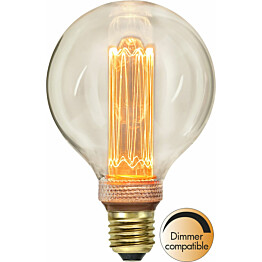 LED-lamppu Star Trading New Generation Classic 349-51-1, Ø95x145mm, E27, kirkas, 2.5W, 1800K, 90lm