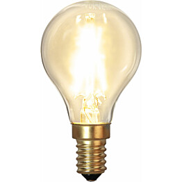LED-lamppu Star Trading Soft Glow 353-11-1, Ø45x81mm, E14, kirkas, 1.5W, 2100K, 120lm