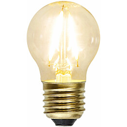 LED-lamppu Star Trading Soft Glow 353-12-1, Ø45x78mm, E27, kirkas, 1.5W, 2100K, 120lm