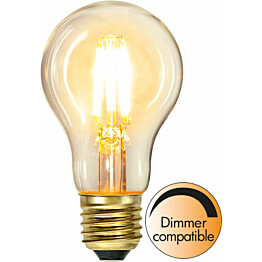 LED-lamppu Star Trading Soft Glow 353-22-1, Ø60x107mm, E27, kirkas, 4W, 2100K, 400lm