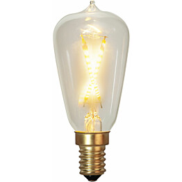 LED-lamppu Star Trading Soft Glow 353-72-2, Ø38x94mm, E14, kirkas, 0.5W, 2100K, 30lm