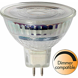 LED-kohdelamppu Star Trading Spotlight Glass 346-09-5, Ø50x44mm, GU5.3, 5W, 3000K, 390lm