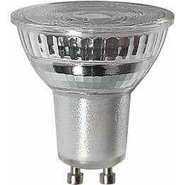 LED-kohdelamppu Star Trading Spotlight Glass 347-18-5, Ø50x54mm, GU10, 2.4W, 3000K, 230lm