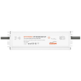LED-liitäntälaite Triton 60W OTP IP67 12/230V 180x50x34 mm