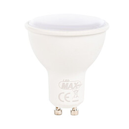 LED-lamppu Ledmax 6W GU10 4000K 400lm 2 kpl/pkt