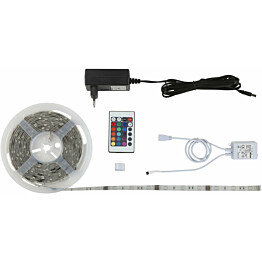 LED-valonauha Briloner RGB 3 m 14,4 W + kaukosäädin