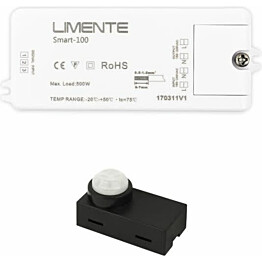 Liiketunnistin Limente Smart 110 PIR valaistuksen ohjain 1 kpl