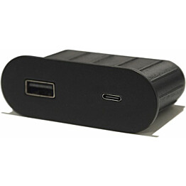 USB-pistorasia Limente PICK-4, soikea