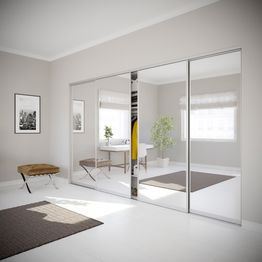 Nettiovi Villa on tilanjakaja ja liukuovi neljällä ovella ja teräskehyksellä mittojen mukaan