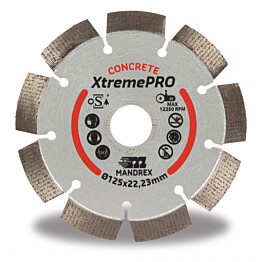 Timanttilaikka Mandrex XtremePro betonille eri kokoja