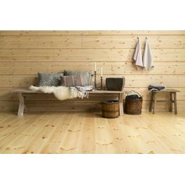 Mäntylattia Parla 3X  puuvalmis 1,12 m²/pak huoneessa