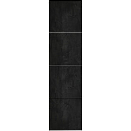 Märkätilalevy Berry Alloc Wall&amp;Water Black Velvet Satin 600 x 600 mm:n kuviolla
