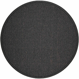 Matto VM Carpet Esmeralda mittatilaus pyöreä musta