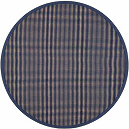 Matto VM Carpet Lyyra mittatilaus pyöreä sininen