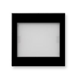 Merkkivalokaluste Ensto Intro - LS539-2SWLEDRGFI MV-keskiö musta