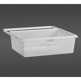 Meshkori 2 Elfa ulosvedettävä, 605x336x182 mm valkoinen