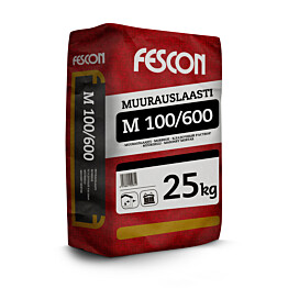 Muurauslaasti Fescon M100/600 25 kg
