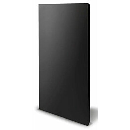Kiukaan suojaseinä Kota, 65x115cm, yksinkertainen, musta