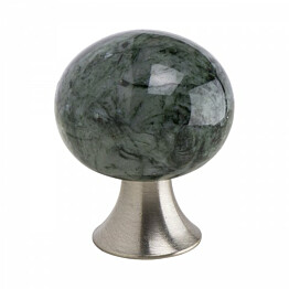 Nuppivedin Beslag Design Bead Straight Ø28x36 mm marmori/vihreä