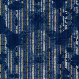 Paneelitapetti Mindthegap Washed shibori 1,56x3 m sininen
