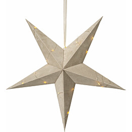 Paperitähti Star Trading Velvet Ø600x210mm beige