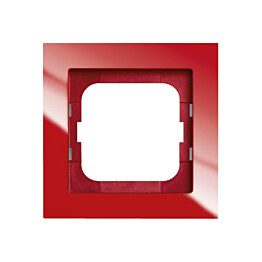Peitelevy Axcent 1OS/IP20/90mm punainen