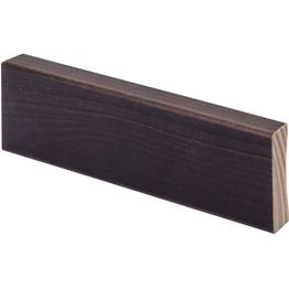 Peitelista Maler Aava, 12x42x2200mm, mänty, tumma pähkinä