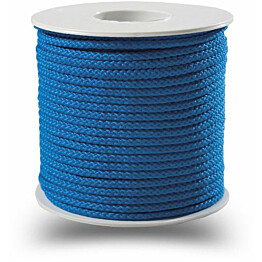 Polyesterinyöri Piippo 2mm sininen 25m