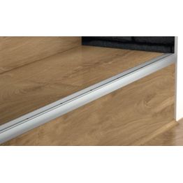 Porraslista 23x2700 mm hopea laminaatille