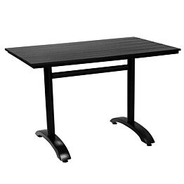 Pöytä Atlanta 120x70cm musta