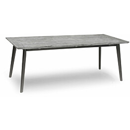 Pöytä Hillerstorp Valetta, 90x220cm, harmaa