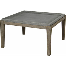 Pöytä Home4you Sandstone 83,5x83,5 cm harmaa/ruskea
