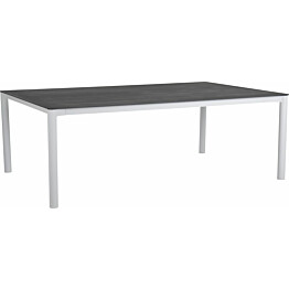 Pöytä Renoso 100x220cm vakoinen/harmaa