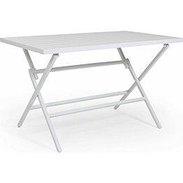 Pöytä Wilkie taitettava 72x120cm valkoinen