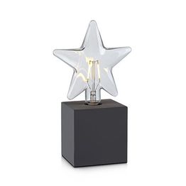 Pöytäkoriste Markslöjd Billsta 14x10x23 cm harmaa