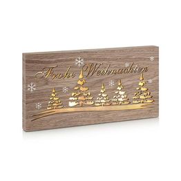 Pöytäkoriste Markslöjd Tavla 34x3x18 cm ruskea